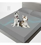 Erdungsmatratzenbezug für Bett mit Kupfer-Erdungsset, universelle Erdungsschlafmatte, verbindet sich wieder mit der EMF-Erholung der Erde, verbessert Energie, Schlafunterstützung und hilft bei