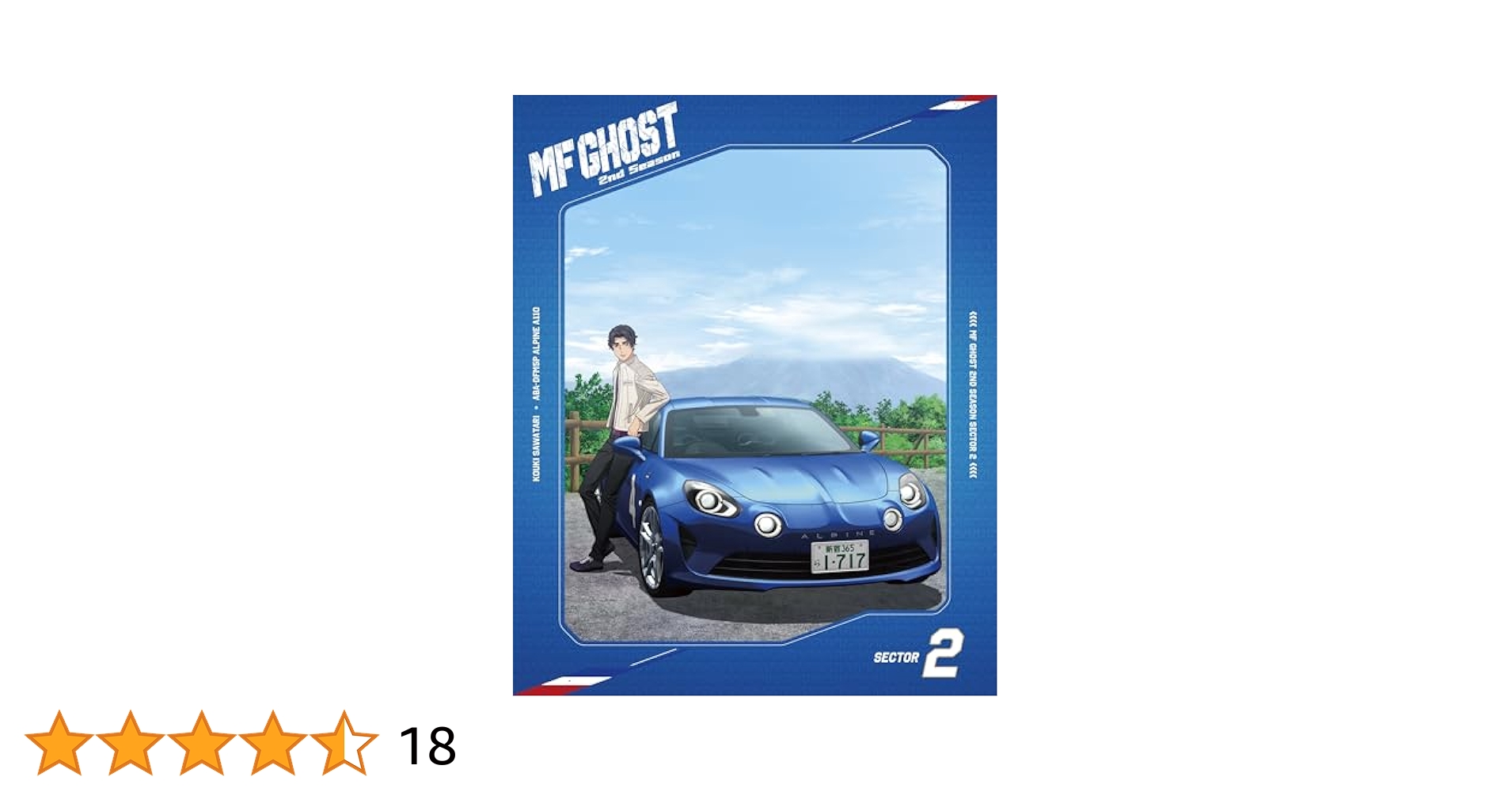 MFゴースト 2ndシーズン DVD 全6巻 全巻セット 新品ケース付き　第2期 MFゴースト 2ndシーズン 2期 全6巻 DVD 【公式通販】