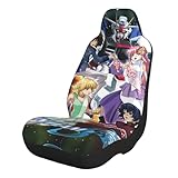 機動戦士ガンダム カーシートカバー 通気性 滑り止め 乗用車 SUV ミニバン対応 ユニバーサルサイズ 前後2列用 簡単取り付け ポリエステル製 洗濯可能 1 PC