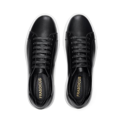 FRASOICUS Mens Lace-Up Business Casual Walking Shoes4