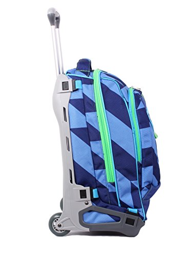 SeguiPrezzi.it - Seven Trolley Tech - Diagonal - Nero Blu - Zaino  sganciabile - 34 LT Scuola e Viaggio