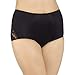Vanity Fair Women's Perfectly Yours Lace Nouveau Brief Panty 13001, Midnight Black, 3X-Large/10