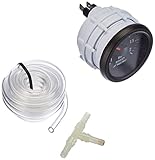 De alta calidad Simoni Racing BV/B Indicador Mecánico de Presión Turbo+VAC, Negro