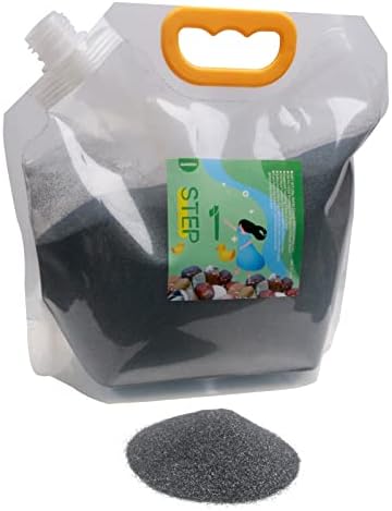 5 lbs Rock Tumbler Grit Step 1 Tumbler Media Grit,Rock Polishing Grit Media, Works with Any Rock Tumbler, Rock Polisher, Stone Polisher,COARSE 60/90 Silicon Carbide Grit, Step 1 for Tumbling Stones