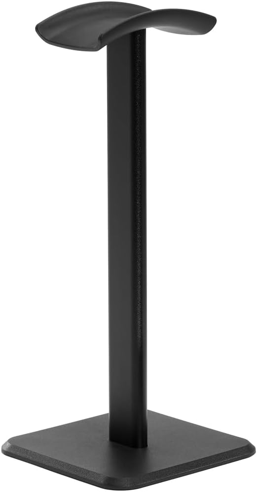 Audio-Technica ATH-M30x Closed-Back Over-Ear Professional Monitor Headphones, Black, Bundle with Desktop Stand