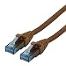 Produktbild ROLINE UTP LAN Kabel Cat 6A Component Level LSOH| Ethernet Netzwerkkabel mit RJ45 Stecker | braun 1,5 m
