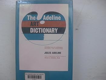 Unknown Binding The Adeline Art Dictionary Book
