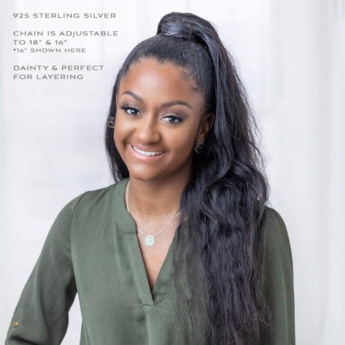 EFYTAL Sterling Silver Cross Necklace for Confirmation, First Communion, Baptism - Christian Jewelry for Teen Girls and Women3