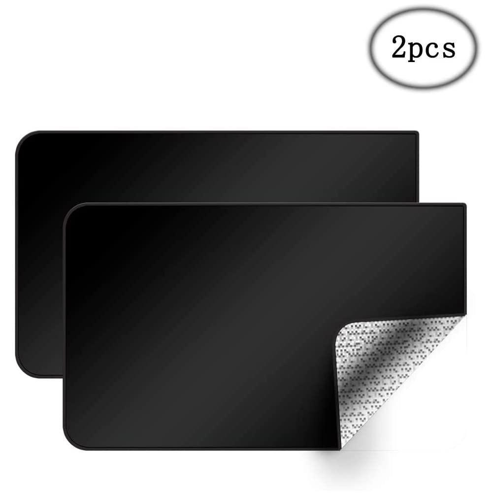 ZATOOTO 2 Pcs Rear Window Covers - Car Side Window Sun Shades - Privacy Magnetic Reflected Sunlight Protection for Baby Child Sleeping