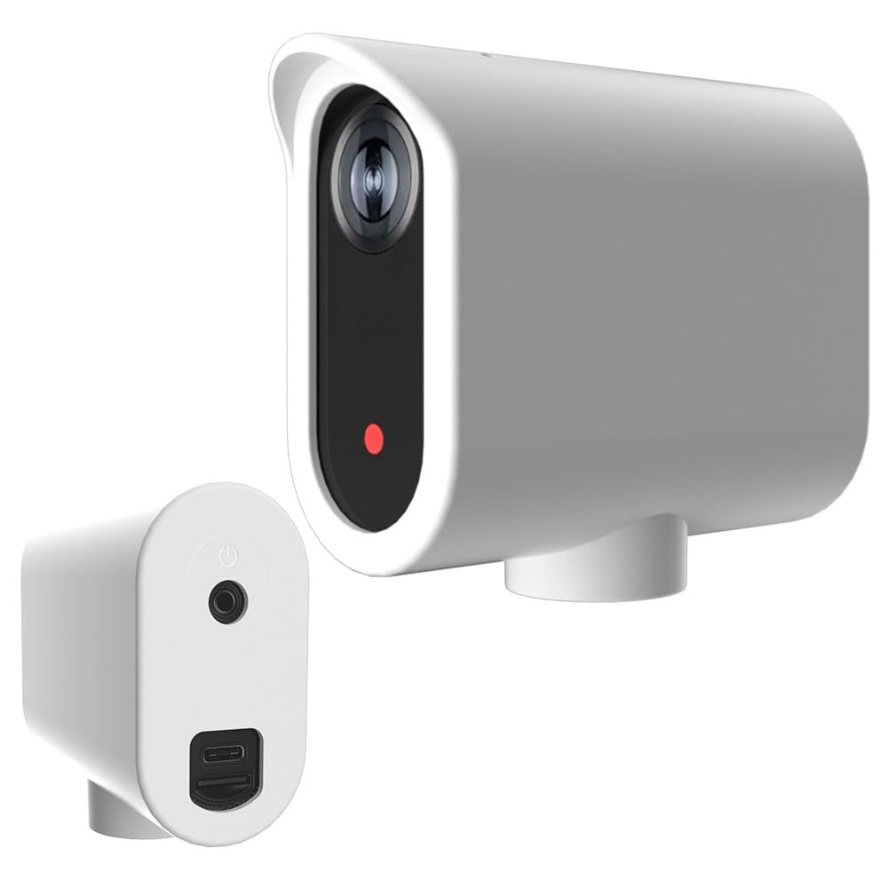 TUOOUT Silicone Case for Mevo Start Live Streaming Camera Accessories-(White)