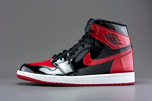 Image of Nike Air Jordan 1 Retro High Og Men's Trainers, Black Red, 8 US