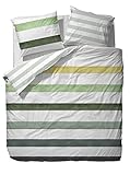 esprit satin bluse Verschluss: Reißverschluss ESPRIT Mako-Satin Bettwäsche Sunstripe 1 Bettbezug 135 x 200 cm + 1 Kissenbezug 80 x 80 cm