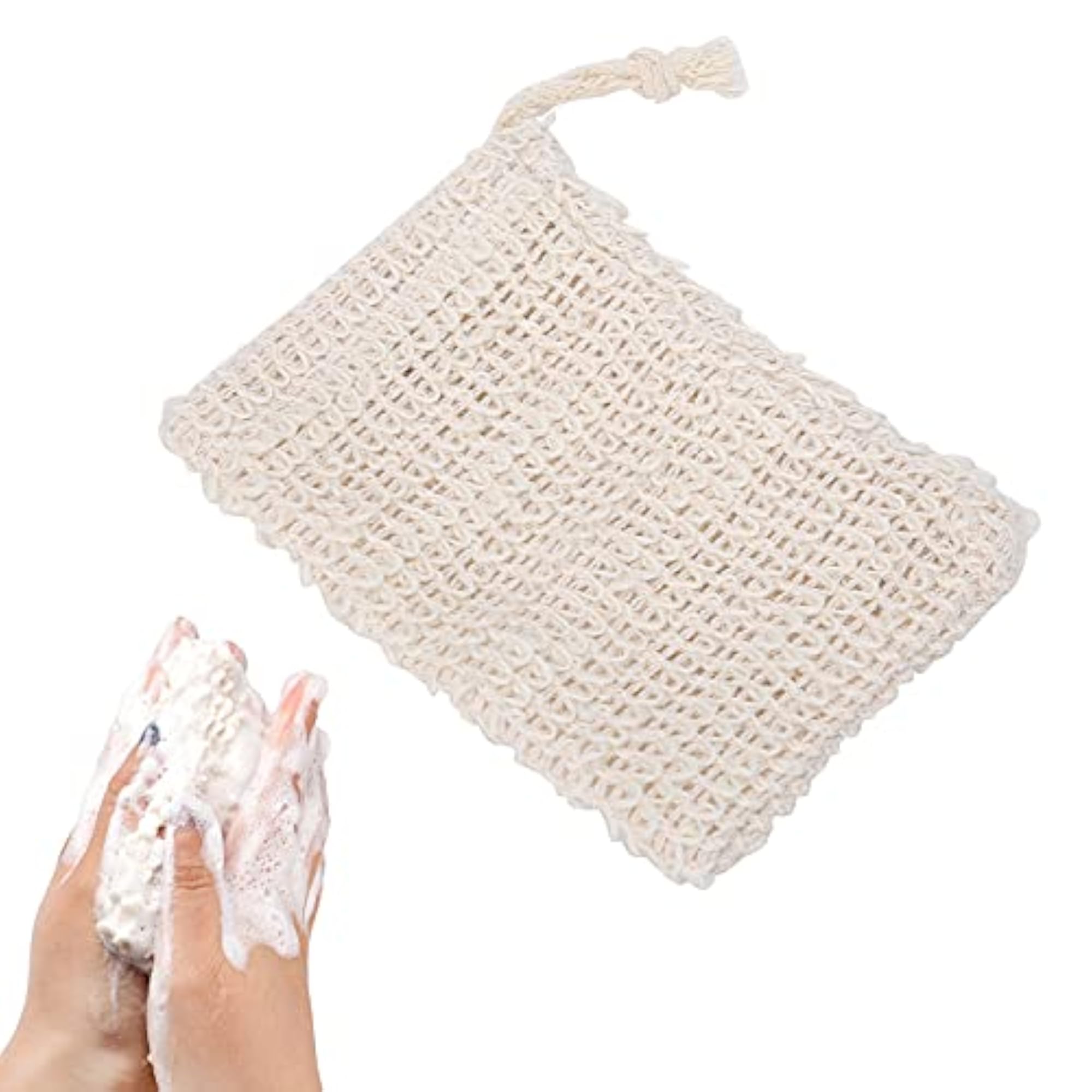 Natural Ramie Exfoliating Bag for Hand Washing