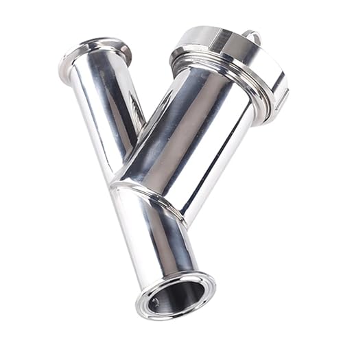 Filtre vanne Tri Clamp 1,5" en Y pour éliminer les sédiments du moût - 7