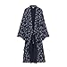 Yukata des hommes Robes Kimono Robe Khan Pyjamas Vêtements à vapeur - Multicolore01 - L