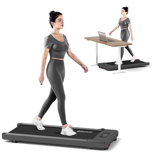 Walking Pad - Under Desk Treadmill for Home/Office, Portable with Remote Control LED Display - Ideal for Fitness Enthusiasts