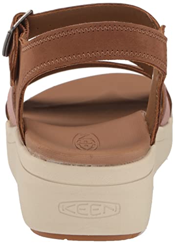 KEEN Women's Ellecity Backstrap Open Toe Adjustable Comfortable Platform Wedge Sandal3
