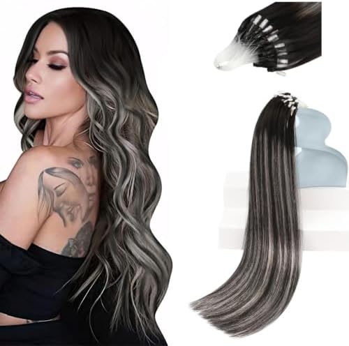 Sunny Hair Microlink Hair Extensions Human Hair Micro Loop Remy