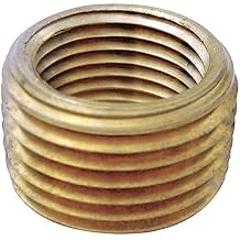 Homeplus+ 3/8 in. MPT X 1/4 in. D FPT Brass Pipe Face Bushing