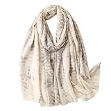 Maße - FAIRYGATE Damen Schal , 33.5X70.5 Inch. Bitte beachten Sie, dass die Farbe leicht vom tatsächlichen Produkt abweicht.