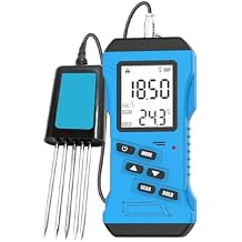 7 in 1 Soil Tester,Nitrogen,Phosphorus,Potassium Npk Tester,Ph,Moisture,Nutrient Conductivity, Ec Meter,High Accuracy Digital Sensitive,Soil Fertility Test