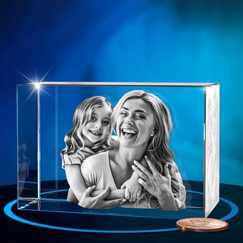 ArtPix 3D Crystal Photo, Personalized Gifts for Father, Dad, Men, Him, Husband, Grandpa, Great...