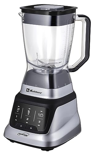 Image of Koblenz Professional Countertop Blender, 1200W, 68 oz, Black /Chrome, LKM-9406