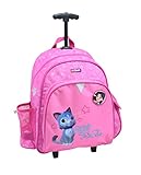 Mochila universal compacta con un peso ligero y agradable de 1300 g, con cremallera, bolsillo delantero ideal para estuche, gran compartimento principal
