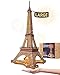 Rolife Large Eiffel Tower Set-LED Model Building Kit-3D Wooden Puzzles for Adults-Paris Architecture Set-Home Decor Gift for Women Men