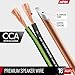 16 AWG Gauge Speaker Wire Cable Stereo, Car or Home Theater, CCA (100 Feet) by Install Link