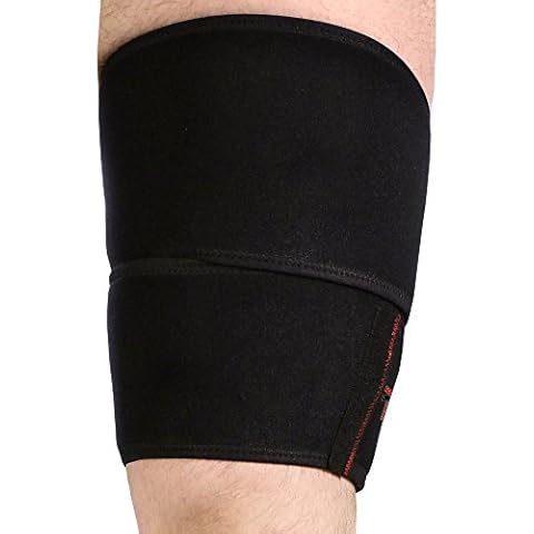 CSX Thigh Wrap, Adjustable Compression Support, Sport Performance, Tall Cover