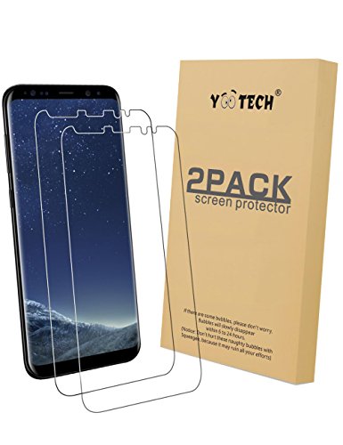Galaxy S8 Plus Screen Protector [2-Pack][Not Glass], Yootech Galaxy S8 Plus Wet Applied Screen Protector Bubble-Free for Samsung Galaxy S8 Plus[Galaxy S8+]