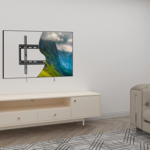 Fixed Tv Wall Mount For Most 26-60 Inch Tvs, Low Profile Tv Mount With Quick Release Lock, Ultra Slim Wall Mount Tv Bracket, Max Vesa 400X400Mm, Holds Up To 99 Lbs, Up To 16”Wood Studs By Usx Star #TOP6