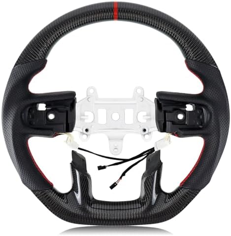 Real Carbon Fiber Steering Wheel D-shaped With Heating functionNa...