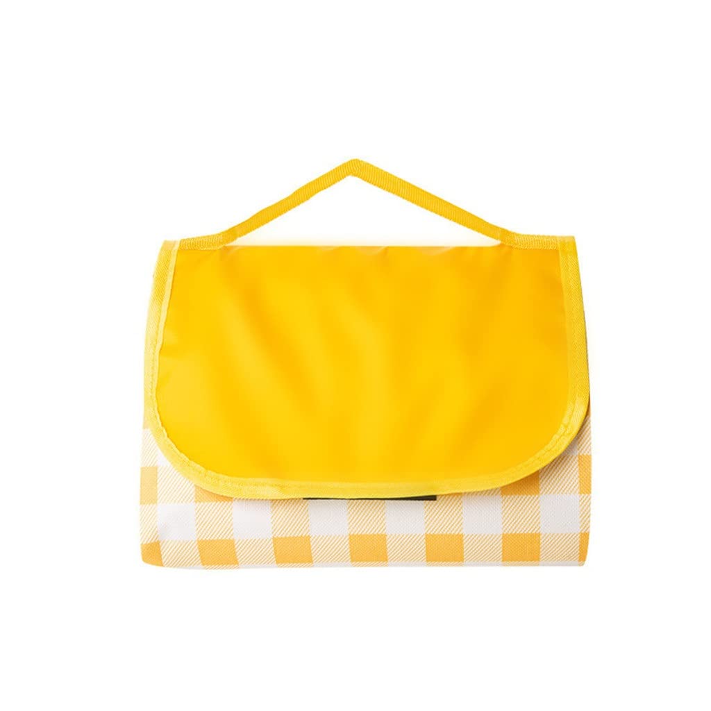 Nappe pliante en lin à carreaux TILEZE : la solution gain de place pour vos sorties