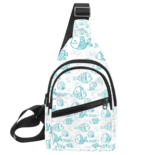 Bolsa cruzada compacta y resistente de sarga con cómodo diseño de hombro para mujer y hombre