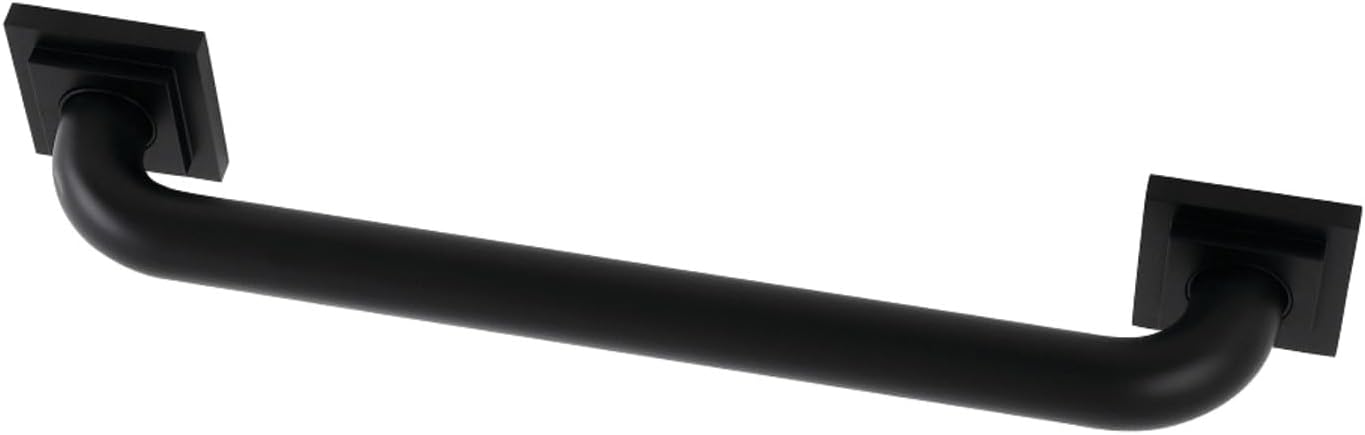 Kingston Brass DR614165 Designer Trimscape Claremont Decor 16-Inch Grab Bar with 1.25-Inch Outer Diameter, Oil Rubbed Bronze , Oil-Rubbed Bronze