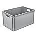 Produktbild keeeper Transportbox, Stapelbar, Polypropylen, 64 l, Robert, Nordic Grey