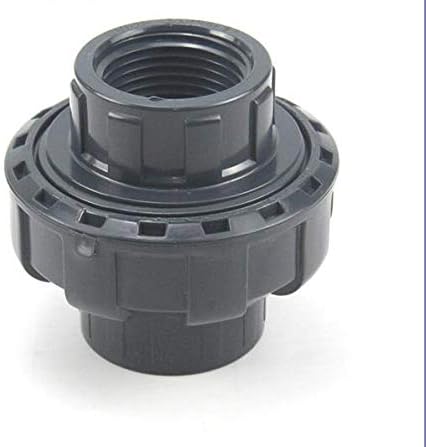 JIALUN ZFX-QIGUAN, 1pc PVC Both Side 1/2"-4" Female Thread Union Water Pipe Connector UPVC Tube Adapter Garden Plant Irrigation Accessories (Color : 1pc, Size : 4inch x 4inch)