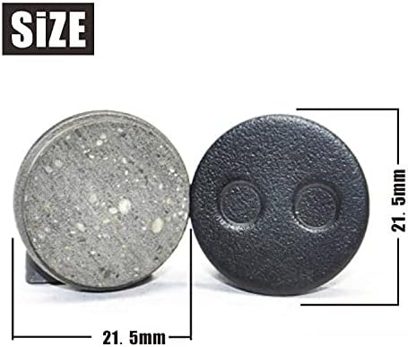 Yungeln Disc Brake Pads for Mijia Scooter Brake Lining Pads Replacement Parts for Xiaomi 1S / M365 Electric Scooter Accessories