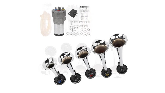 Hadley Air Horn Compressor Kit 12V