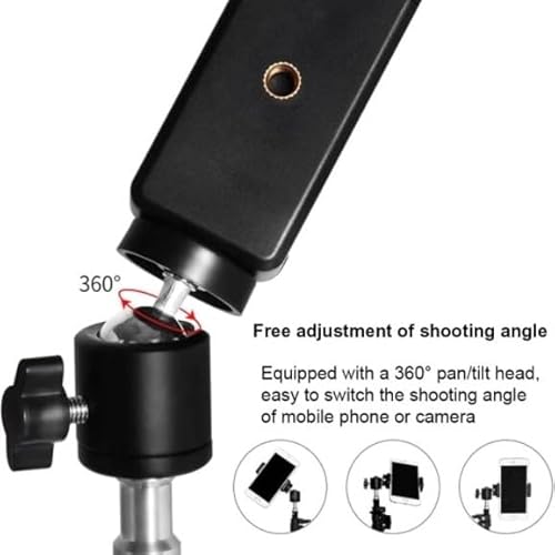 Tripé 2m Suporte Celular Pedestal Articulado para Camera Projetor Iluminação Estúdio
