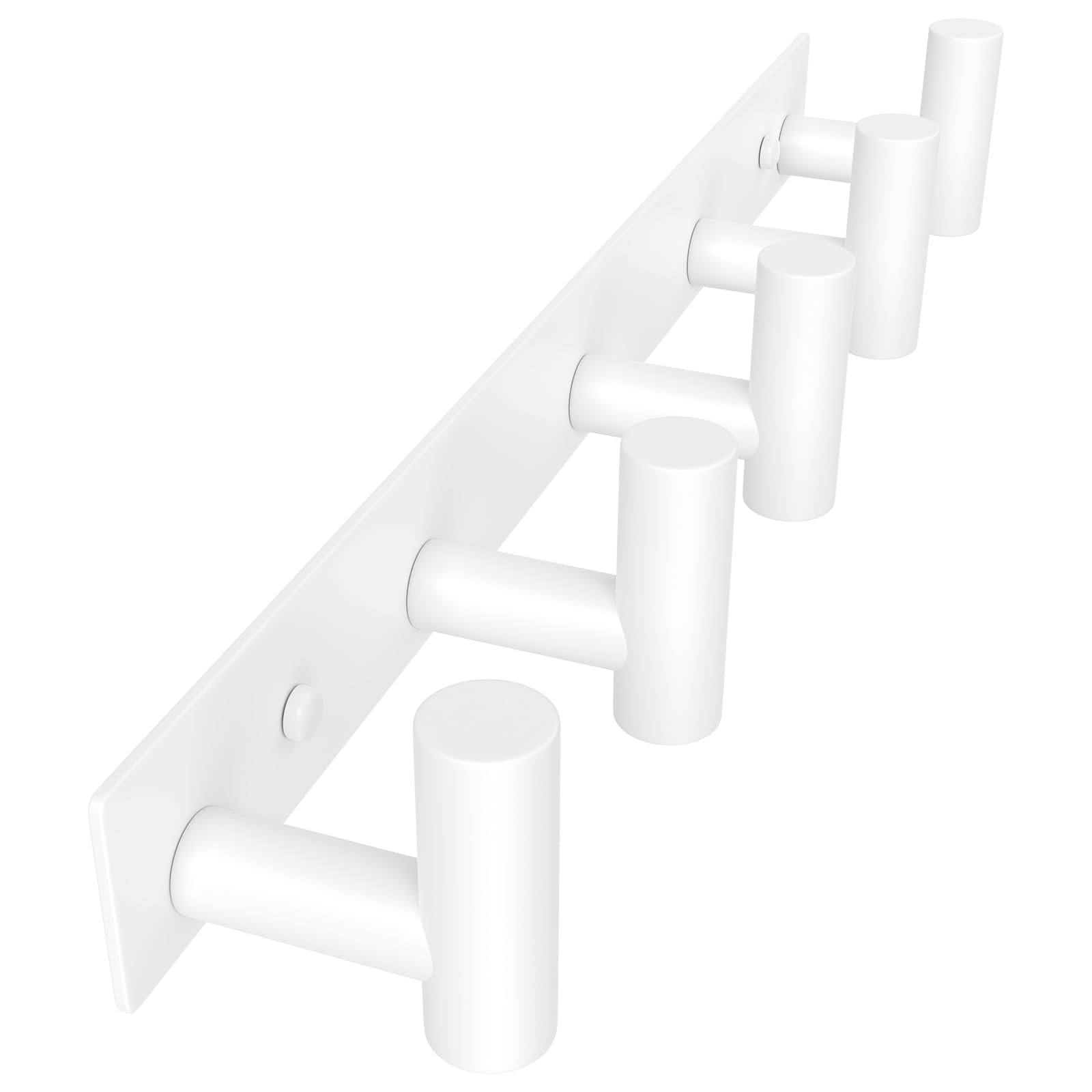 WUIVIUT Heavy Duty Hook Clothes Rack Stainless Steel T-Shape Coat Hook