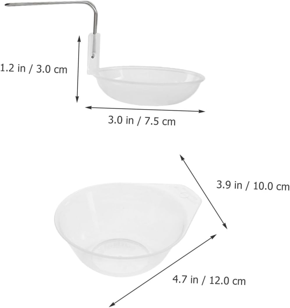 Portable Outdoor Camping Bowls Set with Reusable Soup Spoons, Pp Plastic Small Rice Bowls for Barbecue and Hiking, 4pcs Lightweight Camping Utensils