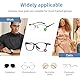 Brille Nasenpads Silikon, 25 Paar Nasenpads Brille zum Stecken, 5 Stile Brillen Nasenpads, Nasenpads für Brillen, mit Schrauben Pinzette und Brillenputztüche Geeignet für Brillenreparaturen
