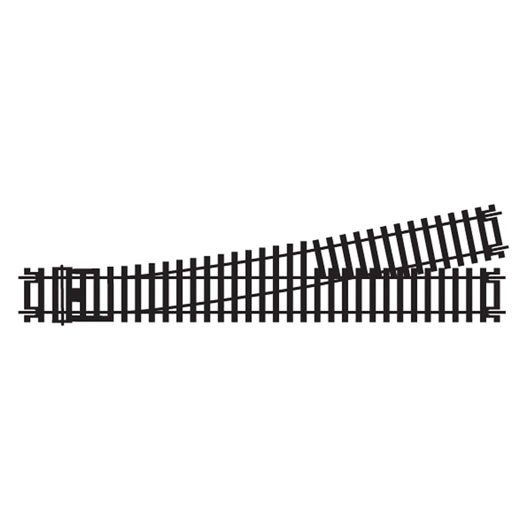 1 x Hornby OO Gauge Left Hand Express Point 245mm Track - R8077