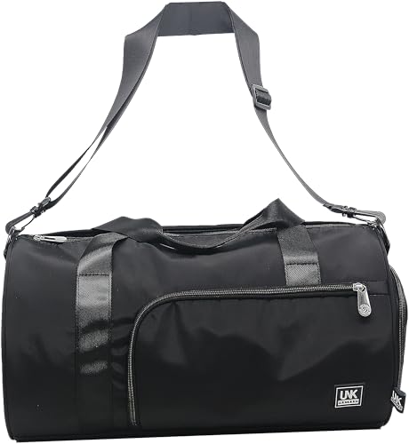 Bolsa Mala Sacola Esportiva com Compartimentos para Sapatos e Roupa Molhada, 42,5 cm x 23,5 cm x 23,