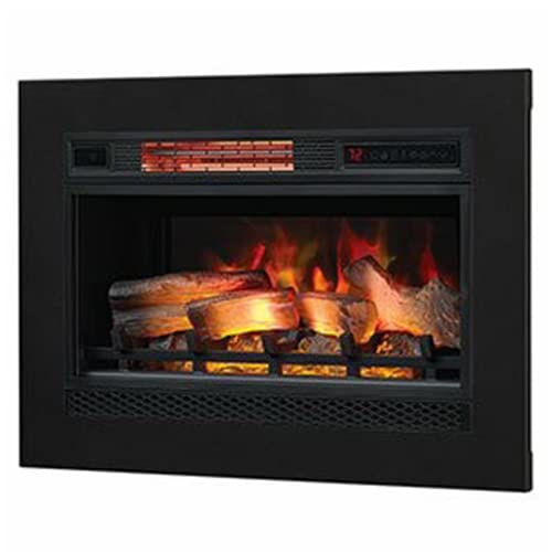 ClassicFlame 26 3D SpectraFire Plus Infrared Traditional Electric Insert u0026  Trim Kit - Black, 26II042FGL u0026 BBKIT-26 : Home u0026 Kitchen - Amazon.com