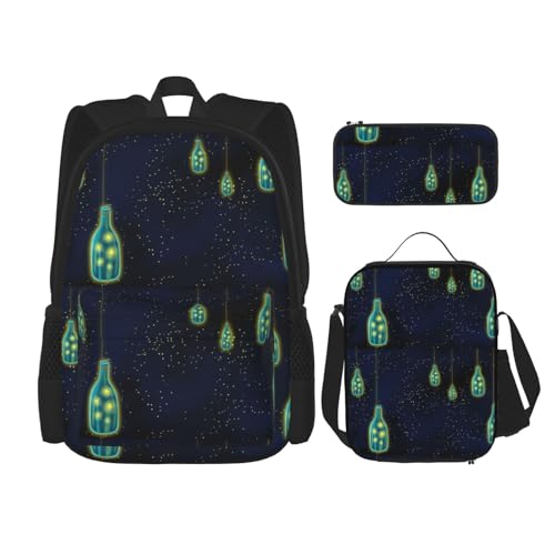 Sac à déjeuner et sac à dos noir pour pique-nique et sorties loisirs