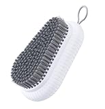 wrtgerht 2er-Pack, Haushalt, Reisebürste, Wäscheweichbürste, Multifunktion, Brettbürste, Schuhbürste, Bürste for Reinigen von Kleidung. Küchengeräte (Color : White)